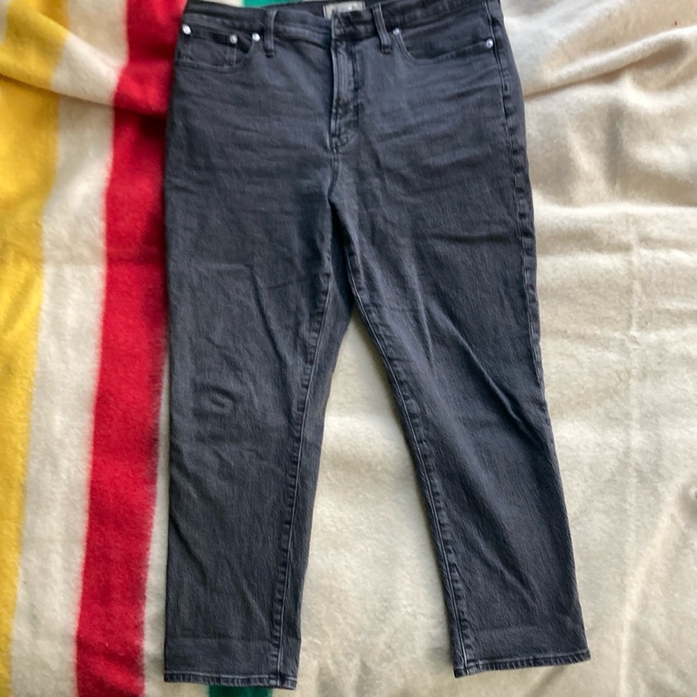 Madewell perfect vintage jeans gray size 31